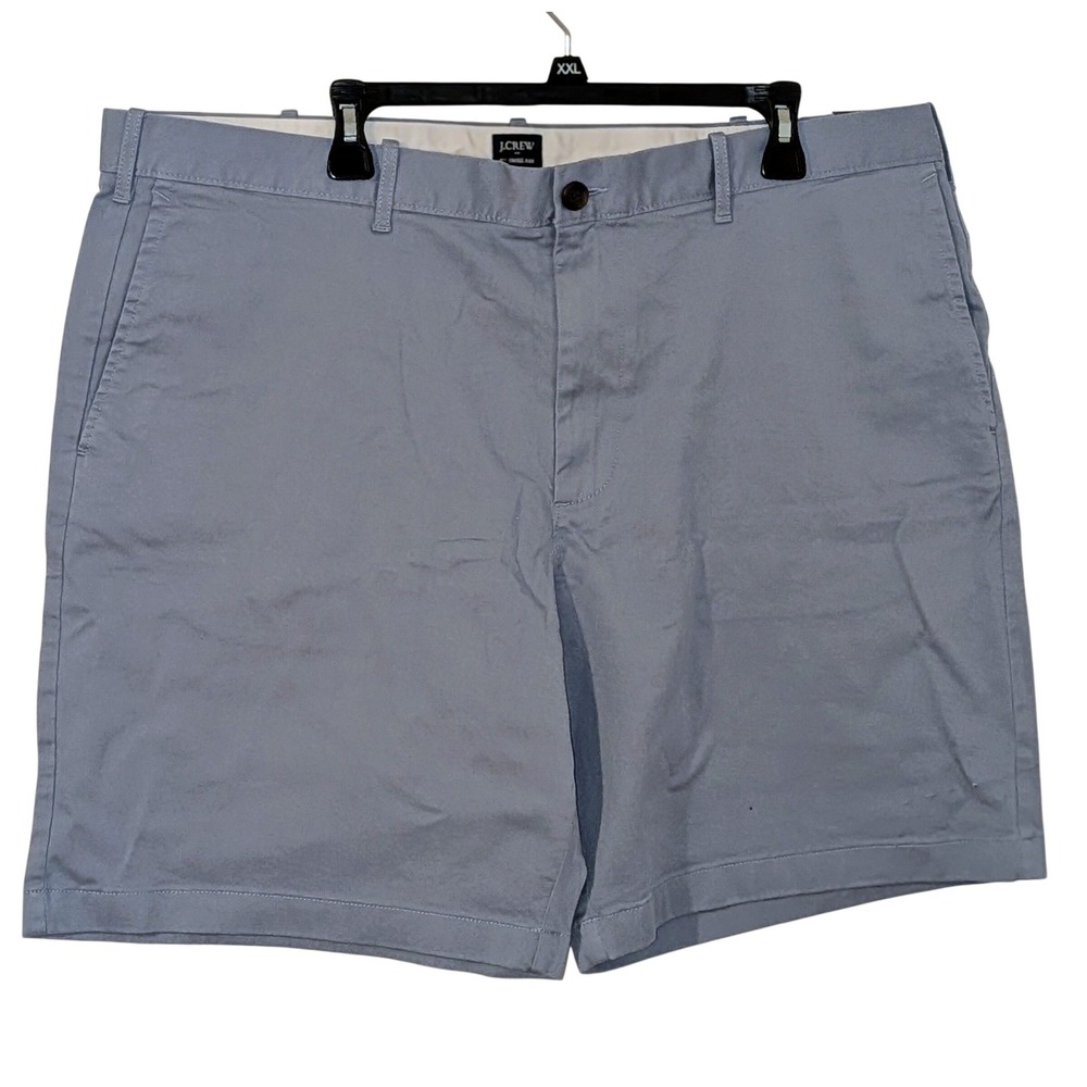 J.Crew Mens 9 Inch Inseam Chino Shorts Light Blue Size 40 H5020 NWT $70